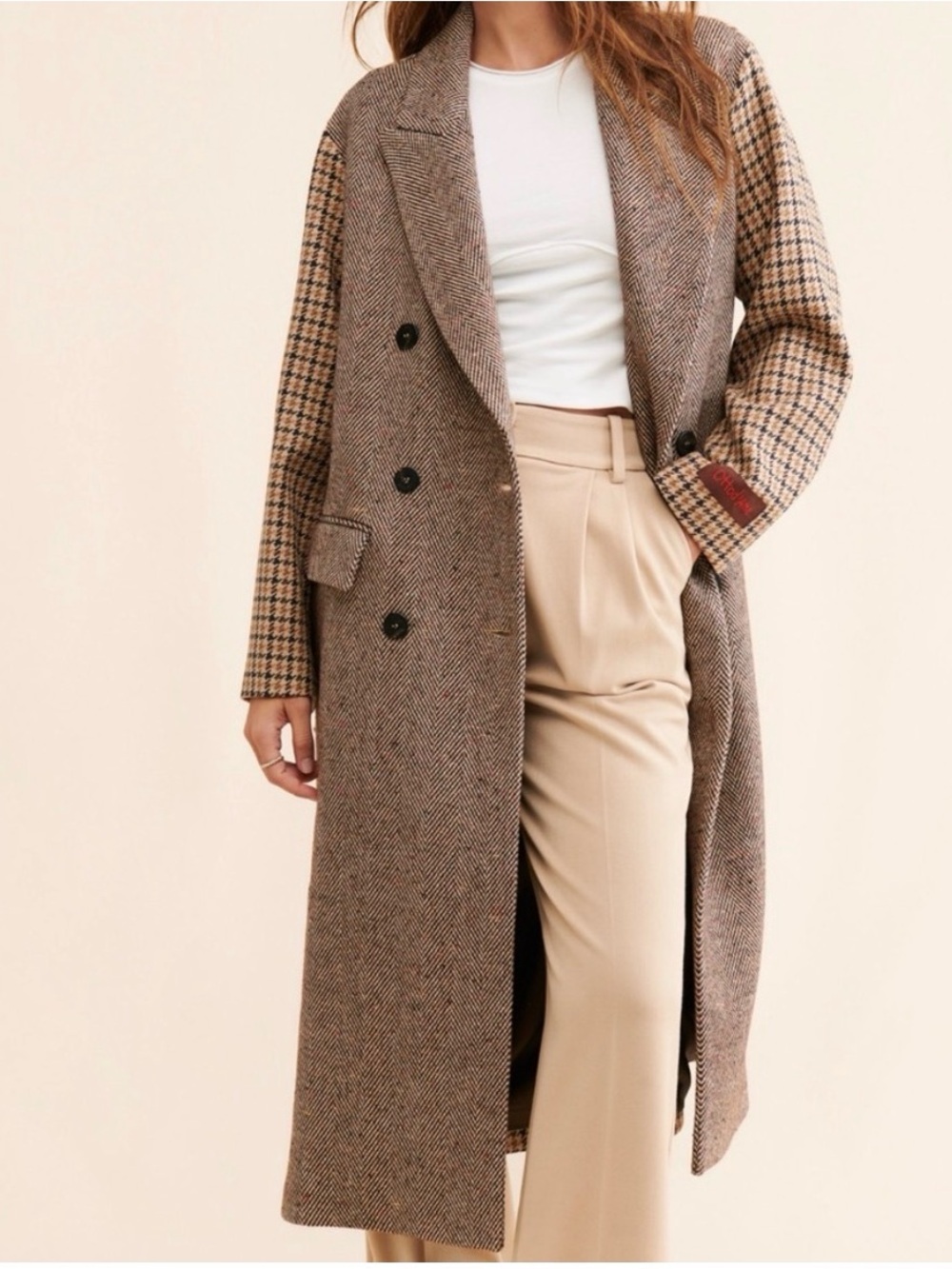 Ottod’Ame Anthropologie Oversized Wool Overcoat